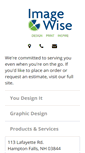 Mobile Screenshot of imagewisegraphics.com